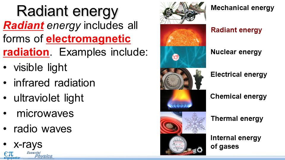 The oldest forms of energy